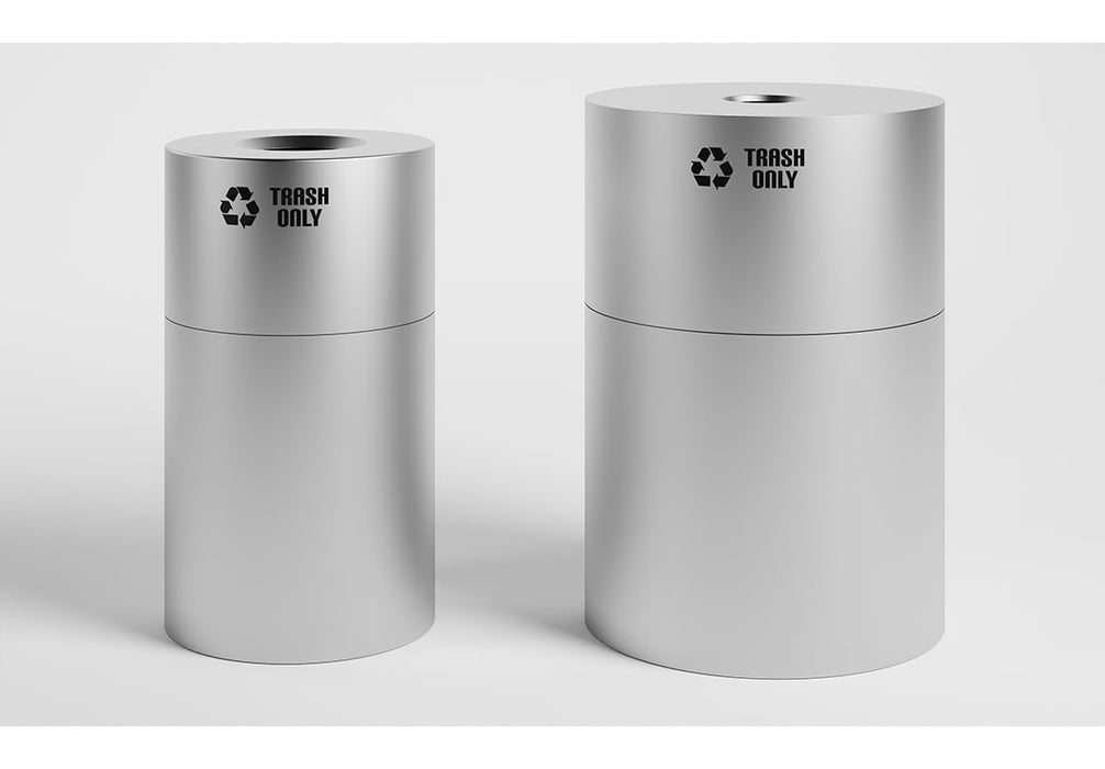NEVINS Jumbo Trash Receptacle - 35 Gallon
