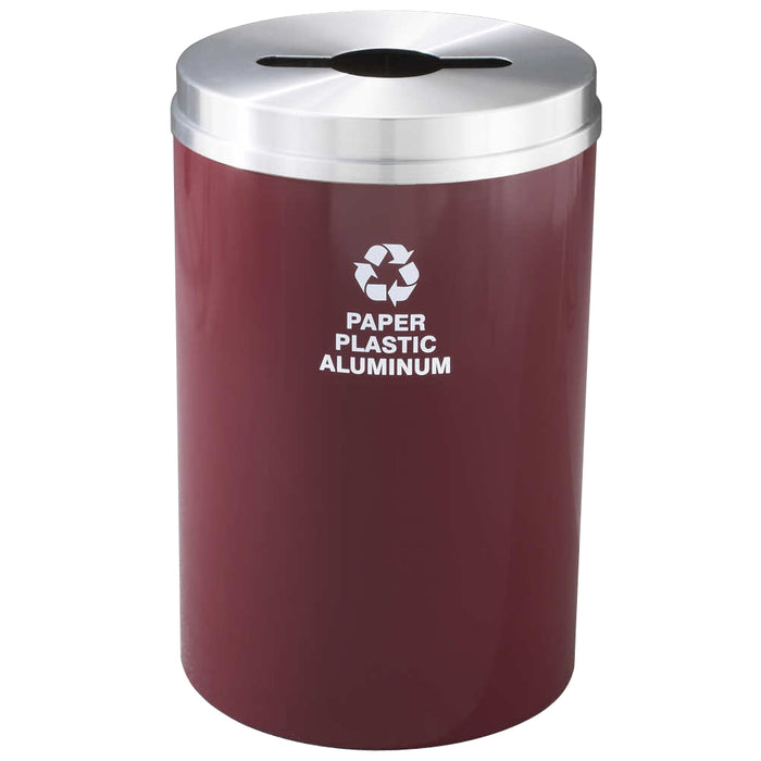 Glaro 33-Gallon Commercial Trash Can – Single Stream Waste or Recycling Container