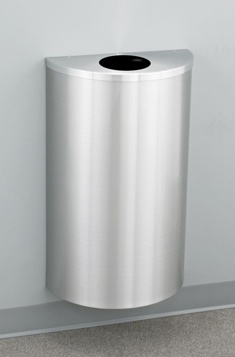 Glaro Half-Round Recycling Container 14 Gallon - Configurable