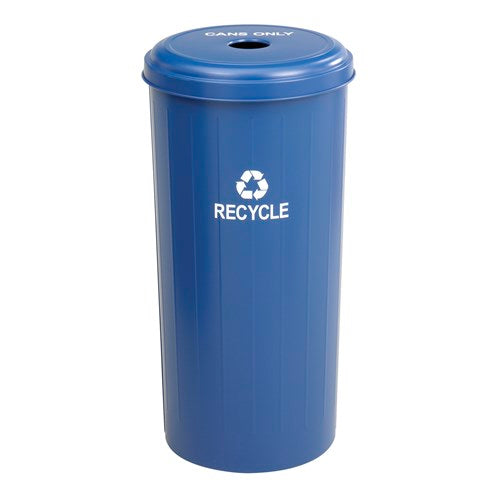 Tall Round Recycling Receptacle