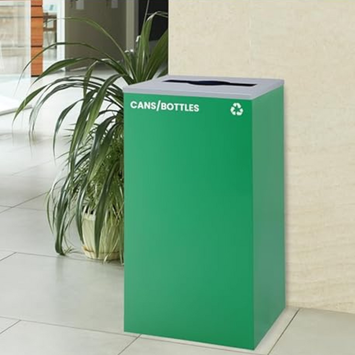 Green Square Recycling Bin ALPINE