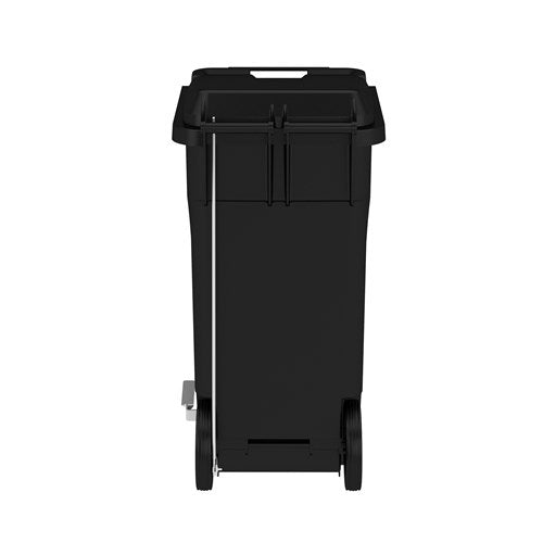 Plastic Step-On Receptacle, 32 Gallon