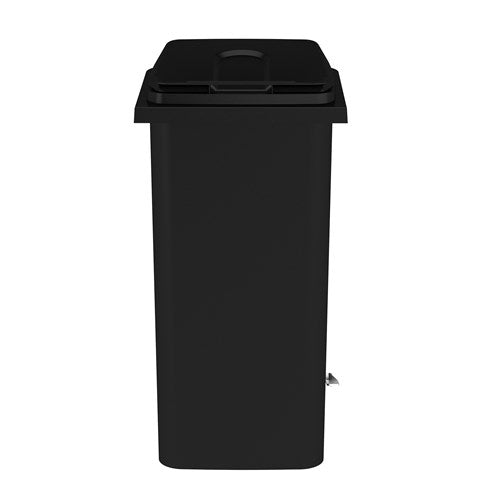 Plastic Step-On Receptacle, 32 Gallon