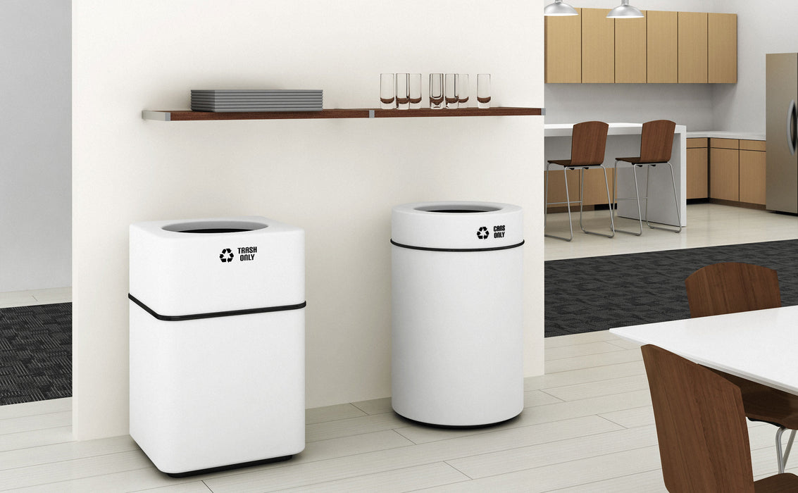 Atlas Cylinder Trash Can - 46 Gallon NEVINS
