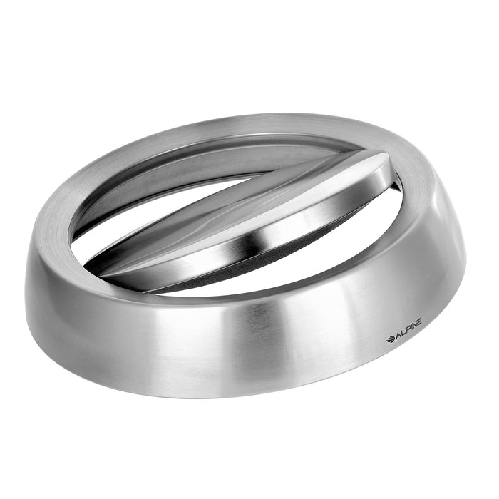 Alpine Stainless Steel Double Stream Trash Can Station with Swivel Lids – Recycling & Waste