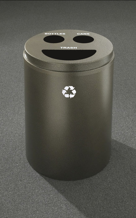 RecyclePro 3 Triple Purpose Receptacles