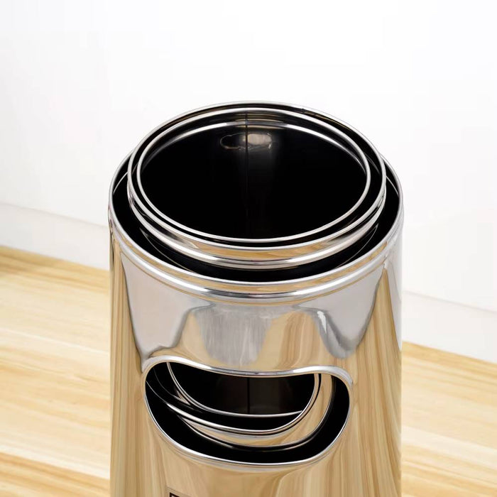 Stainless Steel Trash Bin