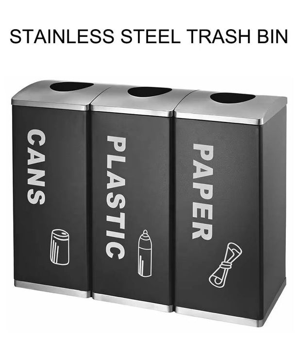 Stainless Steel Large-Capacity Compartment Bin