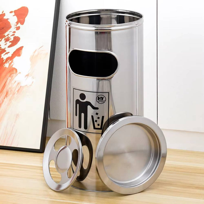 Stainless Steel Trash Bin