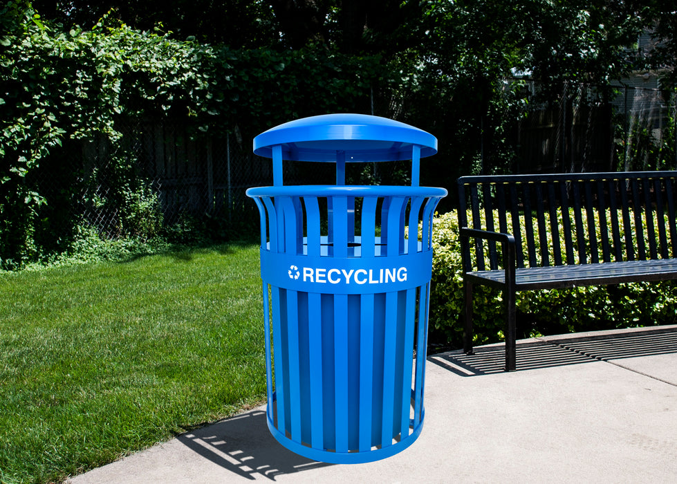 Streetscape Collection Recycling Receptacle