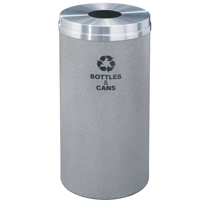 Glaro 16-Gallon Indoor Outdoor Trash Can – Single Stream Recycling Container