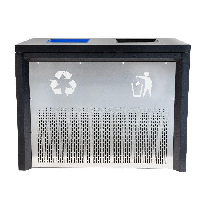 Ex-Cell Kaiser 86 Gallon Indoor Dual-Stream Recycling Bin – Coliseum