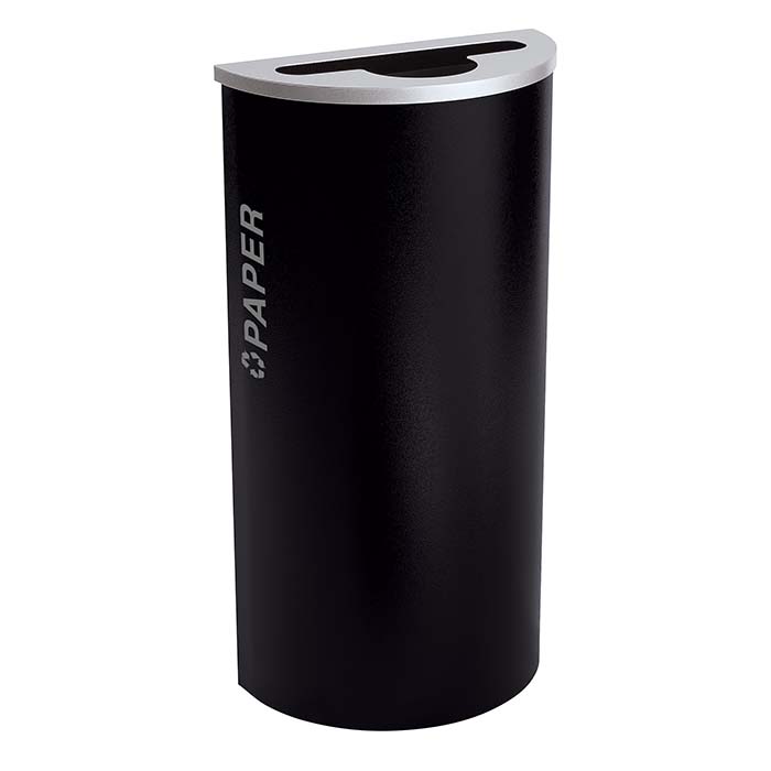 Excell-Kaiser Dual stream  Half-Round Indoor Trash Can