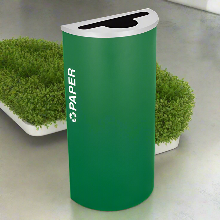 Excell-Kaiser Indoor Modular Trash Can & Recycling Station – Four Stream Combo