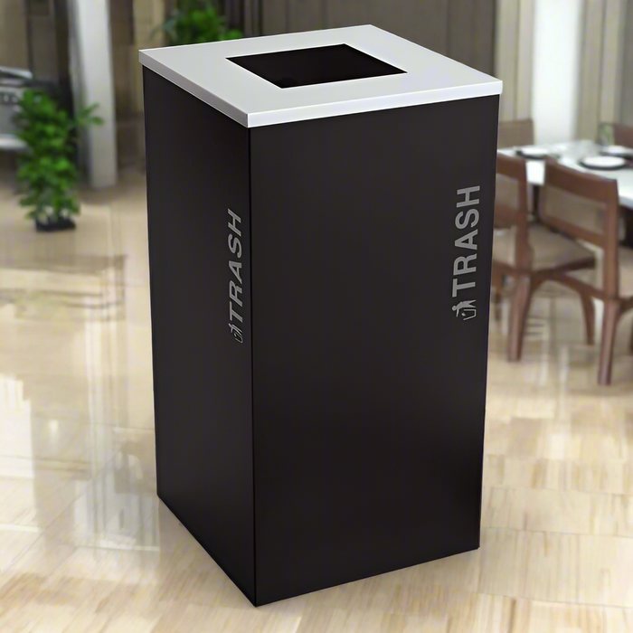 Excell-Kaiser 3-Stream 24 Gallon Indoor Trash Can