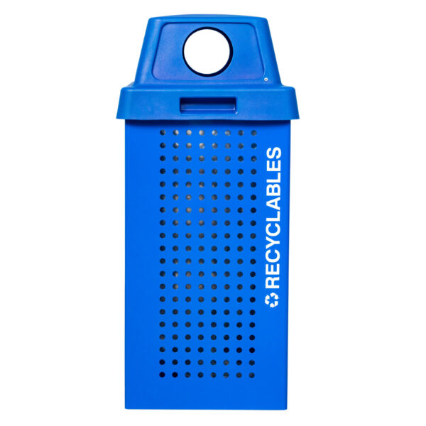 Outdoor Kaleidoscope 36-Gallon Recycling Receptacle