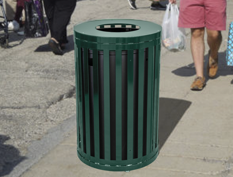 Streetscape Collection 45-Gallon Receptacle