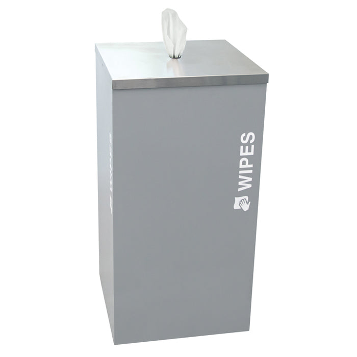 Excell-Kaiser Hygienic Touch-Free Wipe Dispenser Trash Can