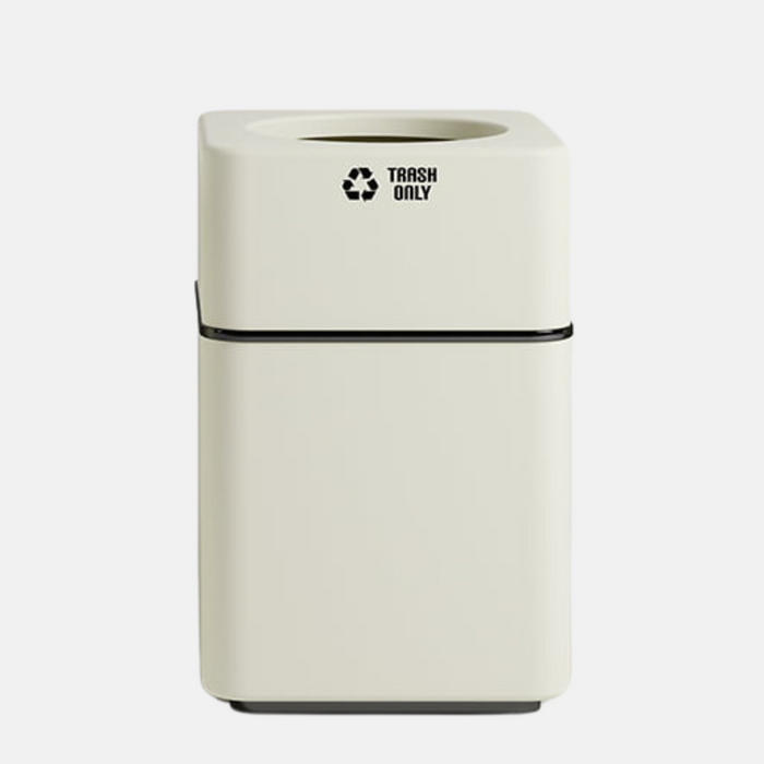 Nevins Atlas Radius Commercial Trash Can – 56 Gallon Indoor Fiberglass Waste Bin