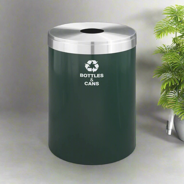 Glaro 41-Gallon Value Series Commercial Trash Can – Large Capacity Indoor/Outdoor Waste Receptacle