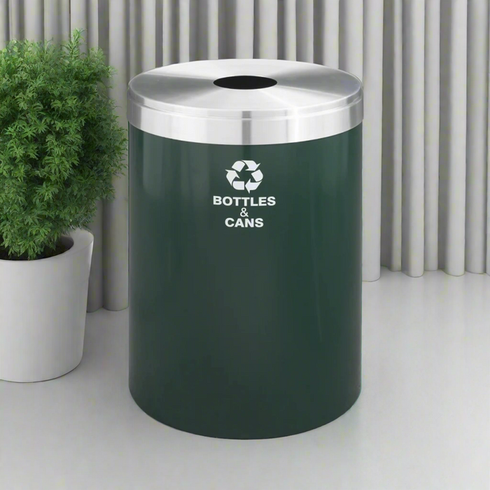 Glaro 41-Gallon Value Series Commercial Trash Can – Large Capacity Indoor/Outdoor Waste Receptacle