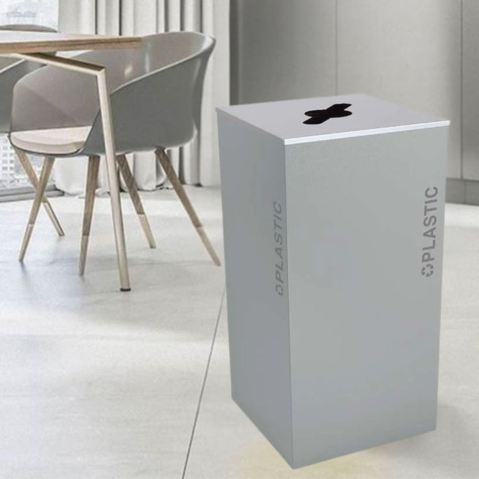 Excell-Kaiser Two-Stream 36-Gallon XL Trash Can Station – Indoor Waste & Recycling Combo