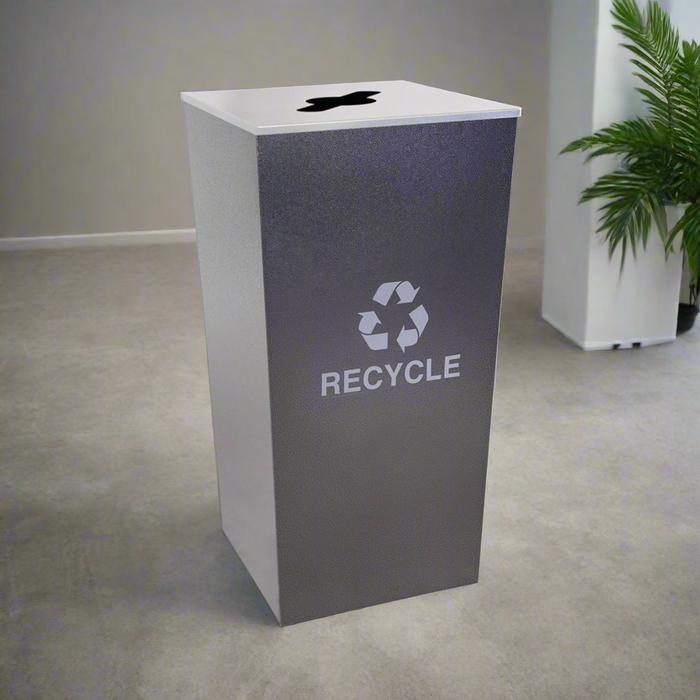Excell-Kaiser Single-Stream Trash Can – 34-Gallon Indoor Waste Bin