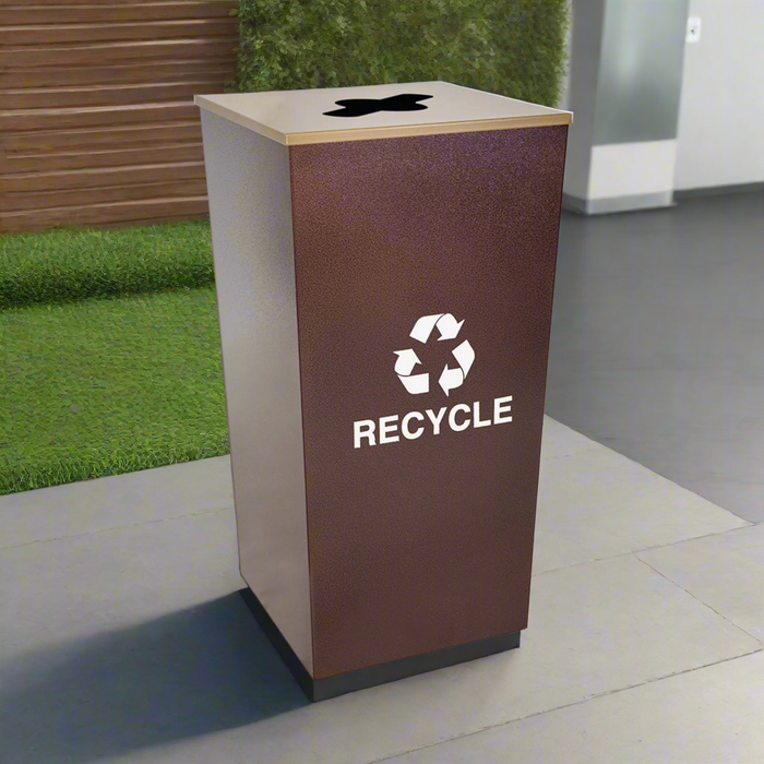 Excell-Kaiser Single-Stream Trash Can – 34-Gallon Indoor Waste Bin