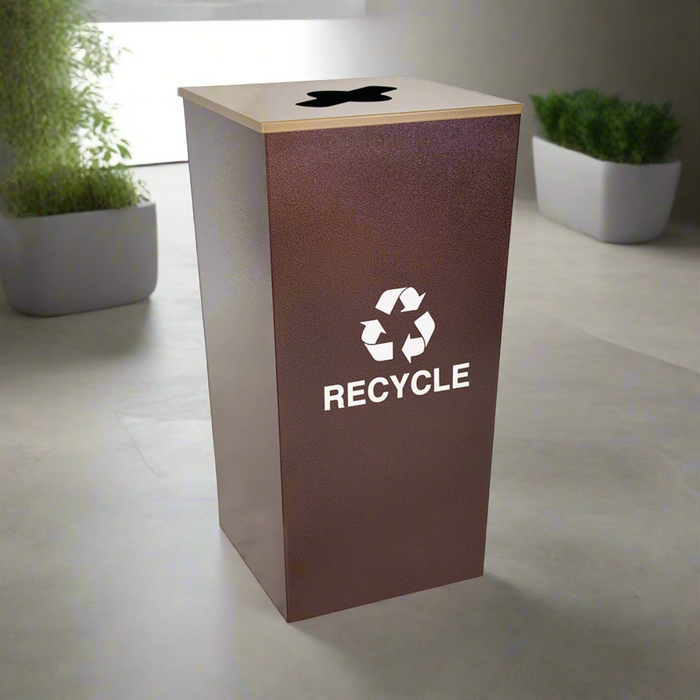 Excell-Kaiser Single-Stream Trash Can – 34-Gallon Indoor Waste Bin