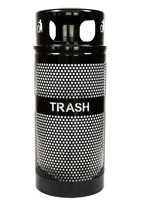 Landscape Series Recycling Receptacle w/ Dome Top