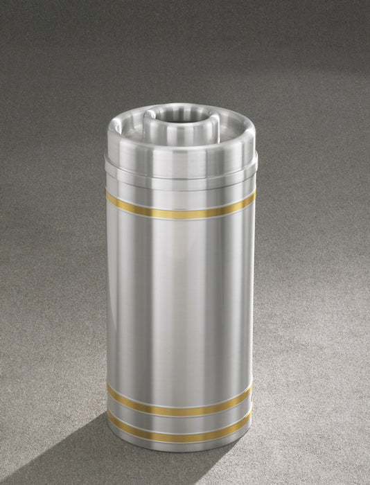 The Capri Banded D Series ASH / TRASH RECEPTACLES