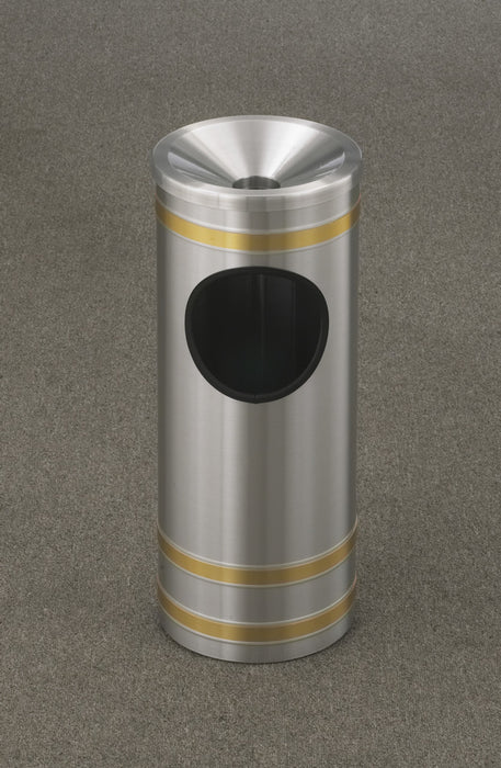 The Capri Banded F194 Series ASH / TRASH RECEPTACLES