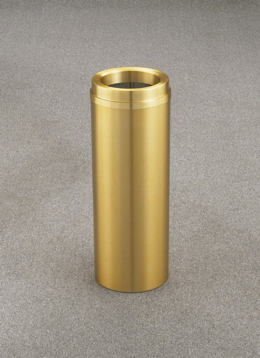 Atlantis Satin Brass Funnel Top Waste Receptacles