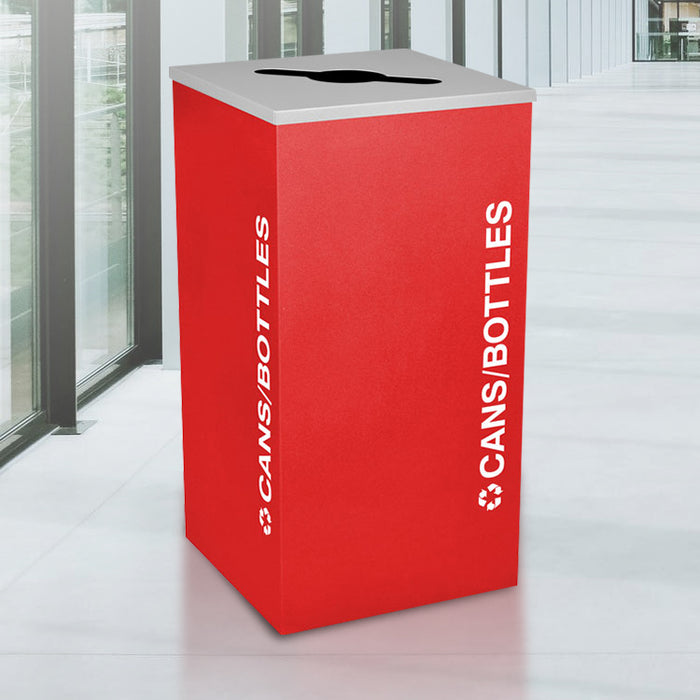 Excell-Kaiser 24-Gallon Square Indoor Trash Can