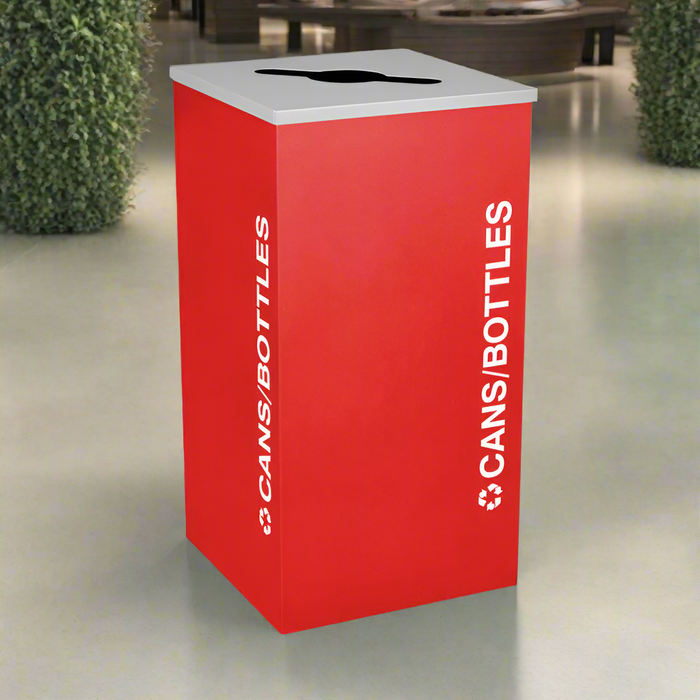Excell-Kaiser 24-Gallon Square Indoor Trash Can