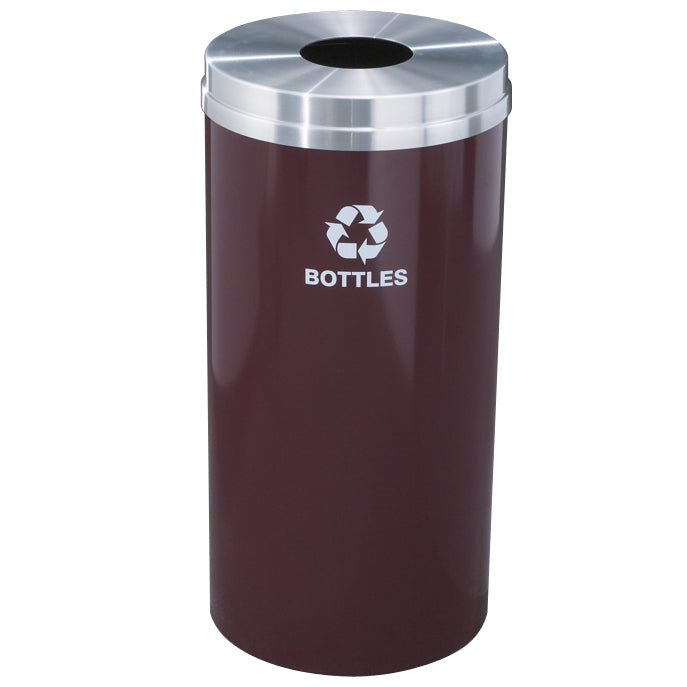 Glaro 16-Gallon Indoor Outdoor Trash Can – Single Stream Recycling Container