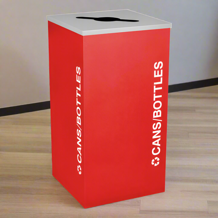 Excell-Kaiser 24-gallon Triple-Stream Modular Indoor Trash Can & Recycling Station