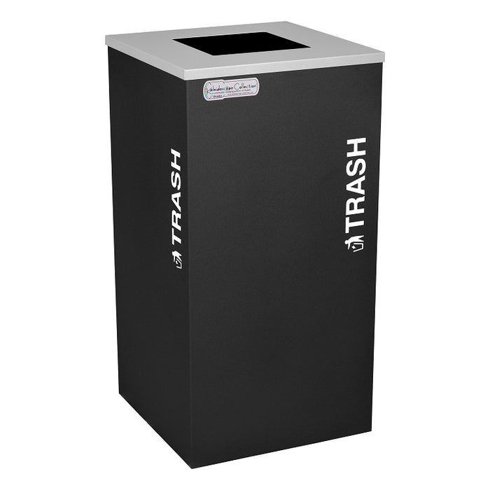 Excell-Kaiser 24-Gallon Square Indoor Trash Can