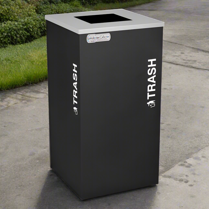 Excell-Kaiser 24-Gallon Square Indoor Trash Can