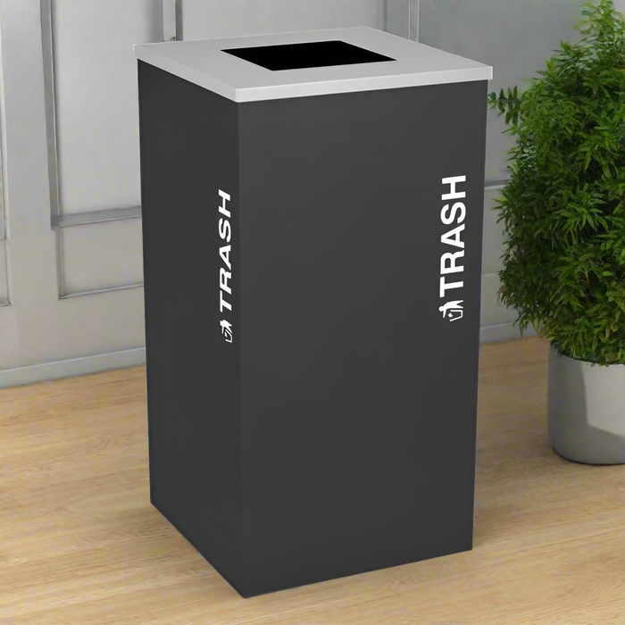 Excell-Kaiser 24-gallon Triple-Stream Modular Indoor Trash Can & Recycling Station