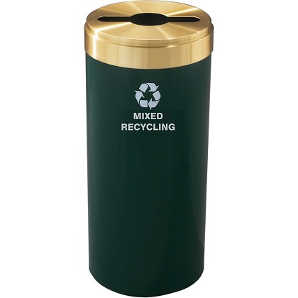 Glaro 15-Gallon Value Series Commercial Trash Can – Indoor/Outdoor Waste Container