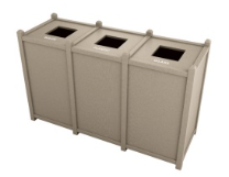 Triple N1-Pioneer Top Load Waste Receptacle