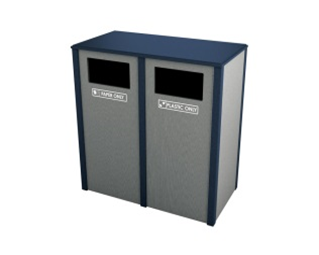 Double N3-Berkeley Front Load - Waste Receptacle