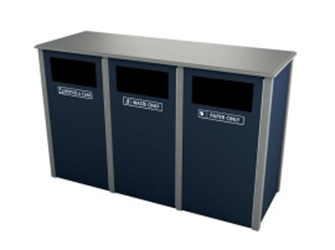 Triple N3-Berkeley Front Load - Waste Receptacle