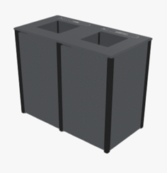 Double N3-Berkeley Top Load - Waste Receptacle