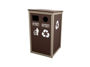 Single N1-Pioneer Front Load Waste Receptacle