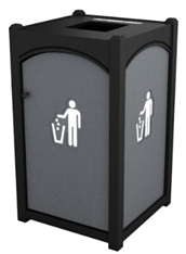 Single- Top load - (3 symbols) - Waste Receptacle