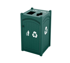 Single Slim - Top load  - (4 symbols) -  Waste Receptacle