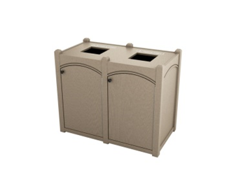 Double -Top load -  Waste Receptacle