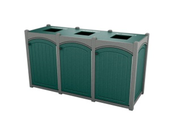 Triple -Top load -  Waste Receptacle